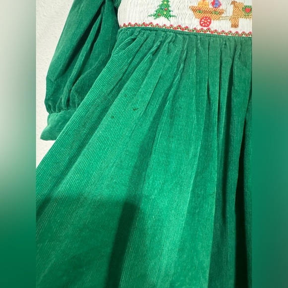 House of Hatten Inc. girls holiday nutcracker smocked dress 12M - Picture 2 of 5